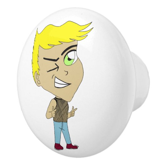 Chibi Keramikknauf (Rechts)