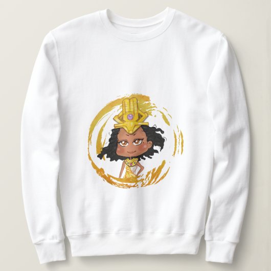 Chibi Kriegerin  Sweatshirt (Design vorne)