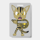 Chibi-Kriegerkatze Ausweis (Rückseite)