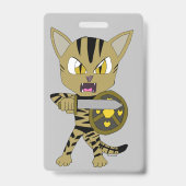 Chibi-Kriegerkatze Ausweis (Vorderseite)