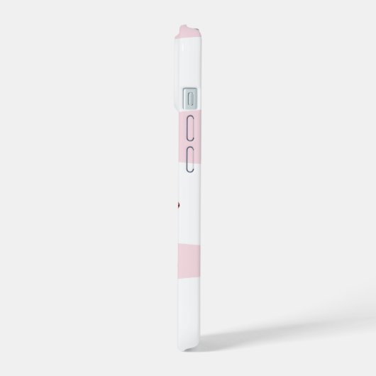 Chibi Ladybug in Paris iPhone 15 Hülle (Linke Seite)