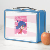 Chibi Ladybug in Paris Metall Brotdose (Beispiel)