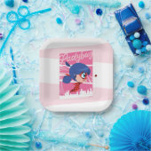 Chibi Ladybug in Paris Pappteller (Party)