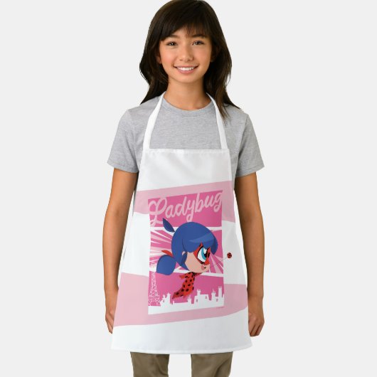 Chibi Ladybug in Paris Schürze (Insitu)