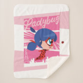 Chibi Ladybug in Paris Sherpadecke (Vorderseite)