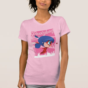 Chibi Ladybug in Paris T-Shirt