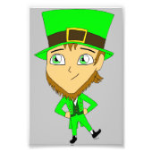 Chibi leprechaun fotodruck (Vorne)