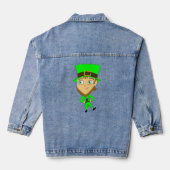 Chibi leprechaun jeansjacke (Rückseite)