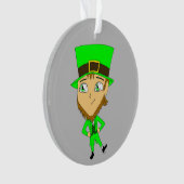 Chibi leprechaun ornament (Vorderseite)