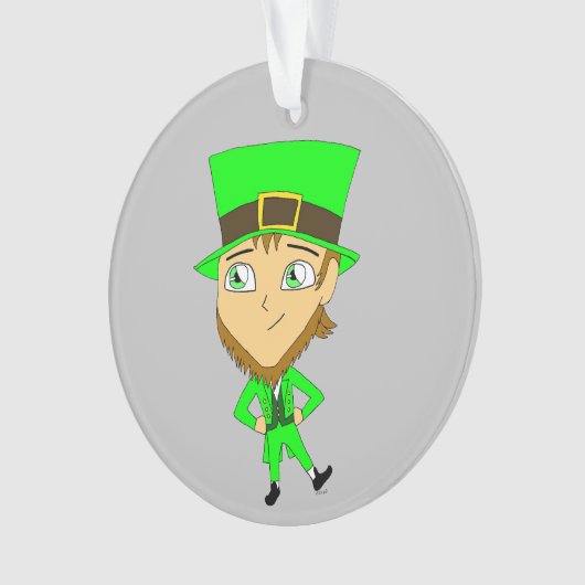 Chibi leprechaun ornament (Vorderseite)