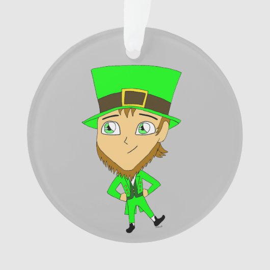 Chibi leprechaun ornament (Vorderseite)