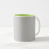 Chibi leprechaun zweifarbige tasse (VorderseiteRechts)
