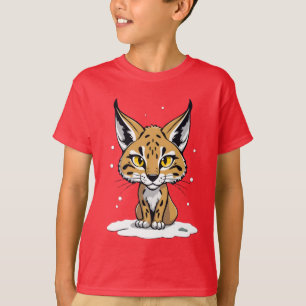 Chibi-Luchs im Schnee T-Shirt