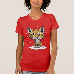 Chibi-Luchs im Schnee T-Shirt