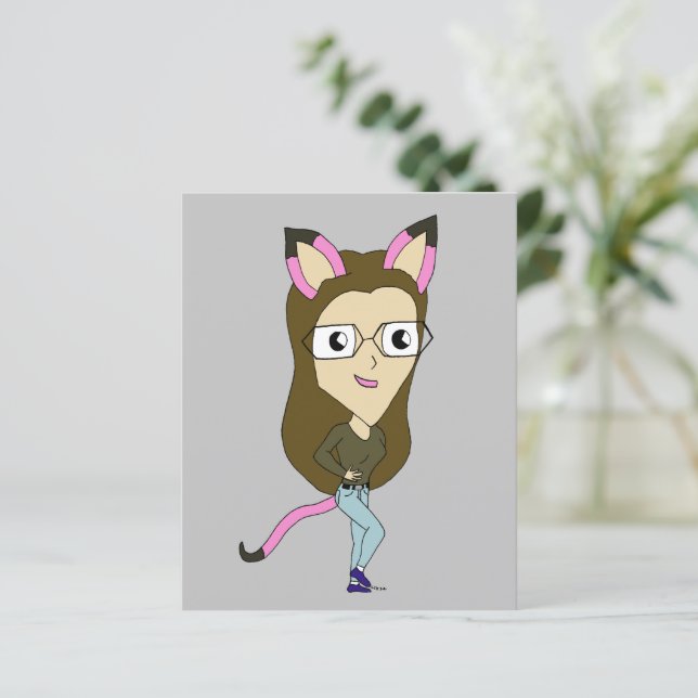 Chibi-Mädchen (Stehend Vorderseite)