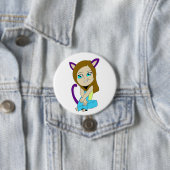 Chibi-Mädchen Button (Beispiel)