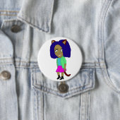 Chibi-Mädchen Button (Beispiel)