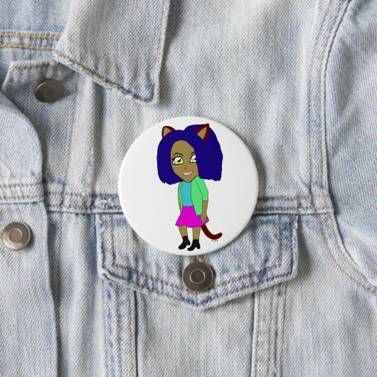 Chibi-Mädchen Button (Beispiel)