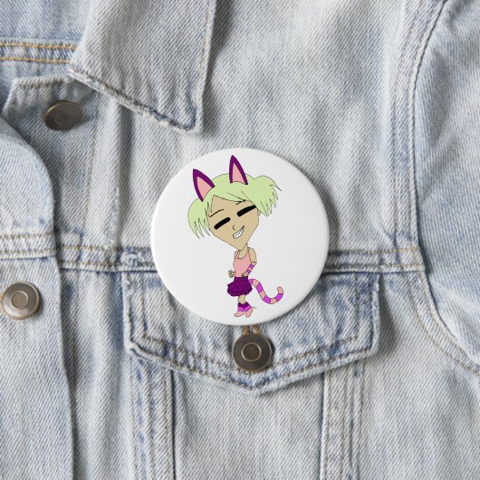 Chibi-Mädchen Button (Beispiel)