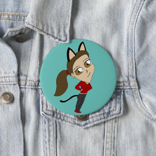 Chibi-Mädchen Button (Beispiel)