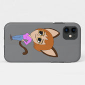 Chibi-Mädchen Case-Mate iPhone Hülle (Rückseite (Horizontal))