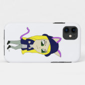 Chibi-Mädchen Case-Mate iPhone Hülle (Rückseite (Horizontal))