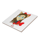 Chibi-Mädchen Fliese (Seite)