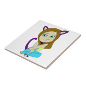 Chibi-Mädchen Fliese (Seite)