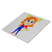 Chibi-Mädchen Fliese (Seite)