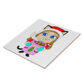 Chibi-Mädchen Fliese (Seite)