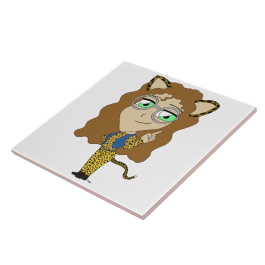 Chibi-Mädchen Fliese (Seite)