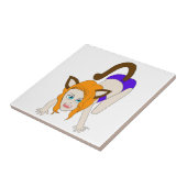 Chibi-Mädchen Fliese (Seite)