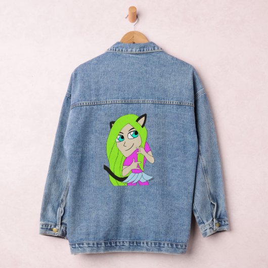 Chibi-Mädchen Jeansjacke (Hangar)