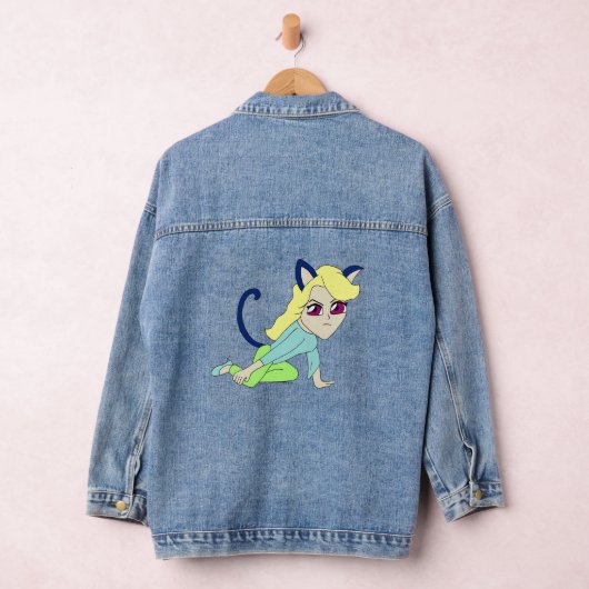 Chibi-Mädchen Jeansjacke (Hangar)