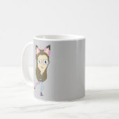Chibi-Mädchen Kaffeetasse (Vorderseite Links)