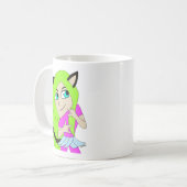 Chibi-Mädchen Kaffeetasse (Vorderseite Links)