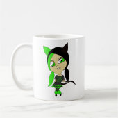 Chibi-Mädchen Kaffeetasse (Links)