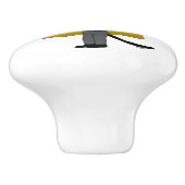 Chibi-Mädchen Keramikknauf (Seitenansicht)