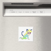 Chibi-Mädchen Magnet (In Situ (Geschirrspüler))