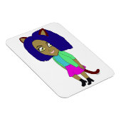 Chibi-Mädchen Magnet (Rechte Seite)