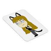 Chibi-Mädchen Magnet (Rechte Seite)