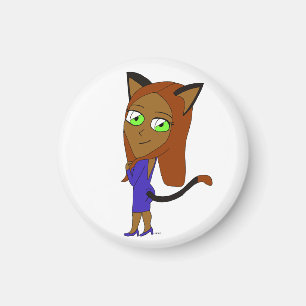 Chibi-Mädchen Magnet