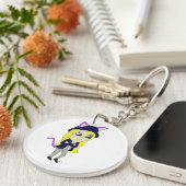 Chibi-Mädchen Schlüsselanhänger (Vorderseite rechts)