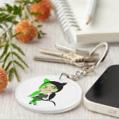 Chibi-Mädchen Schlüsselanhänger (Vorderseite rechts)