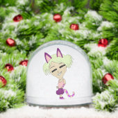 Chibi-Mädchen Schneekugeln (Weihnachten)