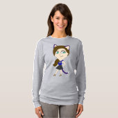Chibi-Mädchen T-Shirt (Vorne ganz)