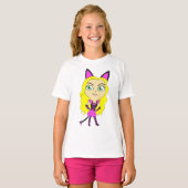 Chibi-Mädchen T-Shirt (Vorne ganz)