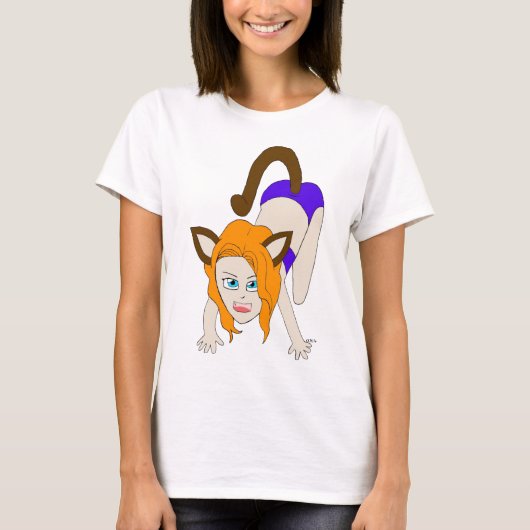 Chibi-Mädchen T-Shirt (Vorderseite)