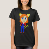 Chibi-Mädchen T-Shirt (Vorderseite)