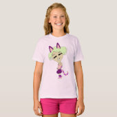 Chibi-Mädchen T-Shirt (Vorne ganz)